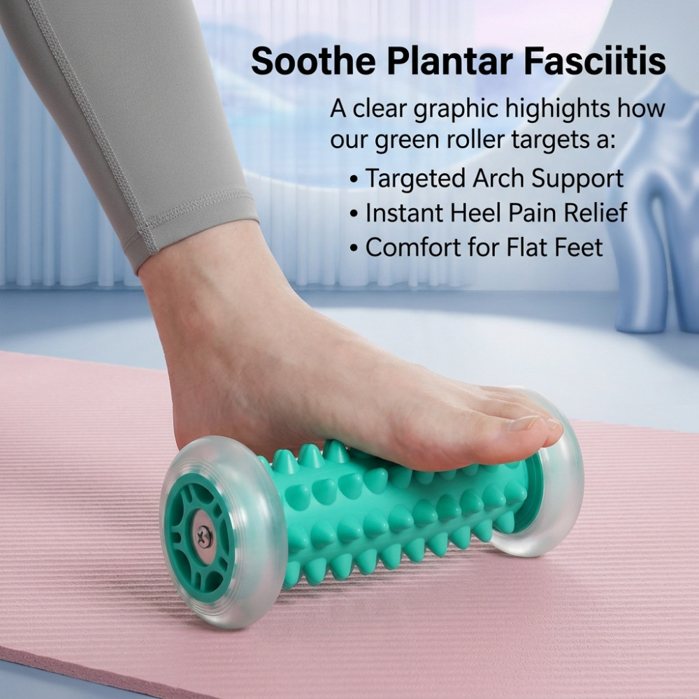 Massage Foot Massager Roller M - Yoga Fitness World review and price