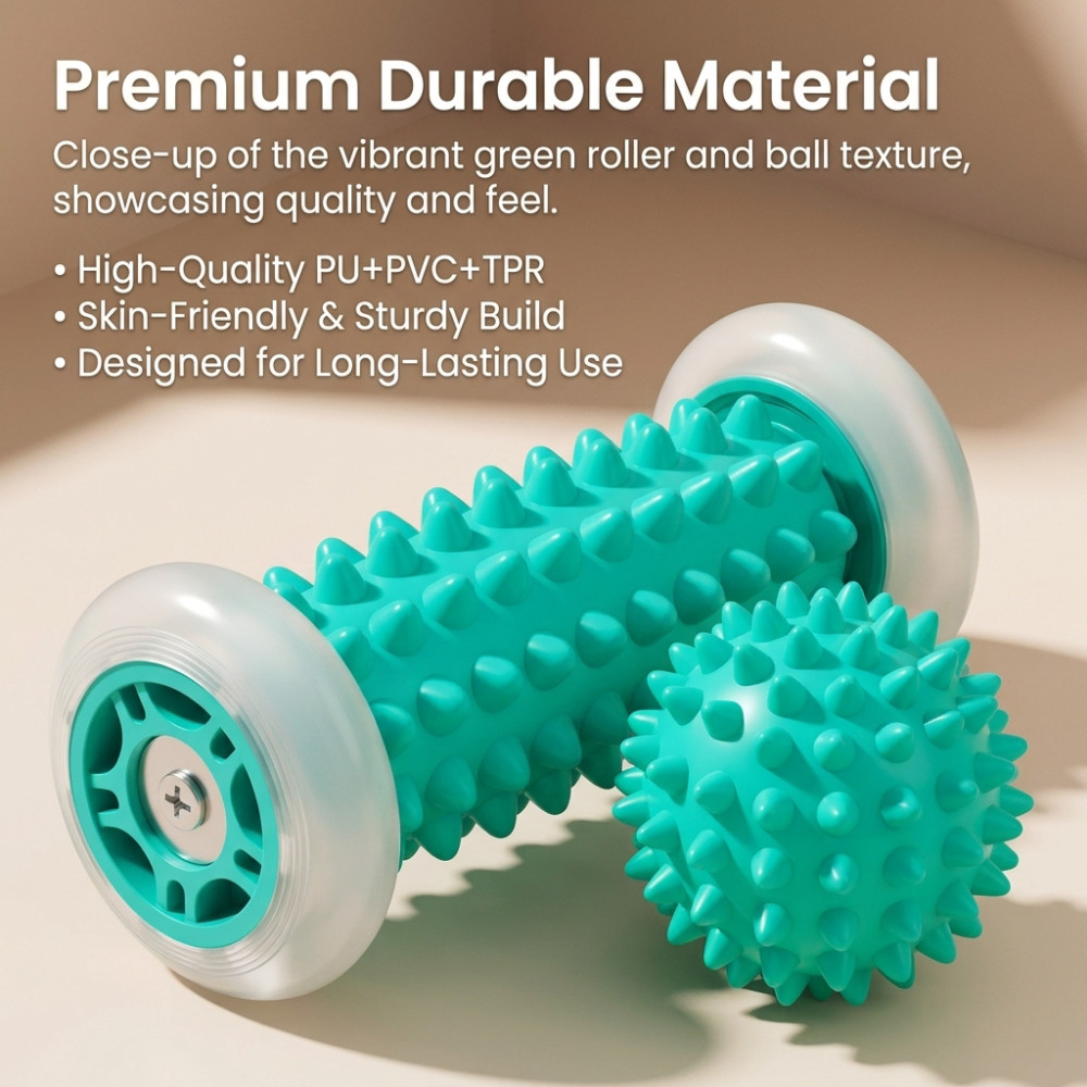 Massage Foot Massager Roller M - Yoga Fitness World review and price