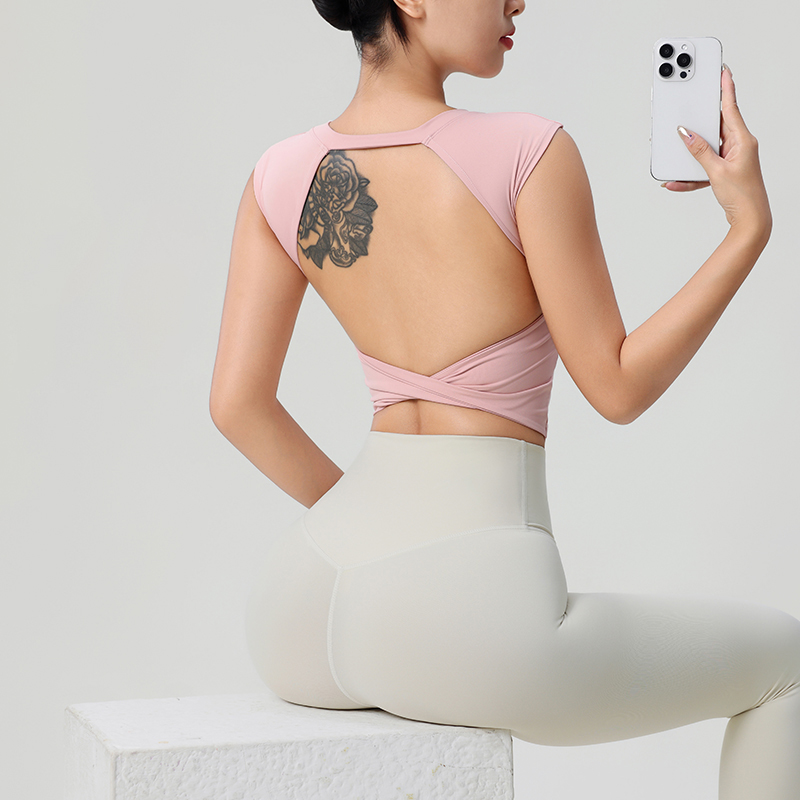 Women's Backless Fitness Cloth - Yoga Fitness Wear review and price