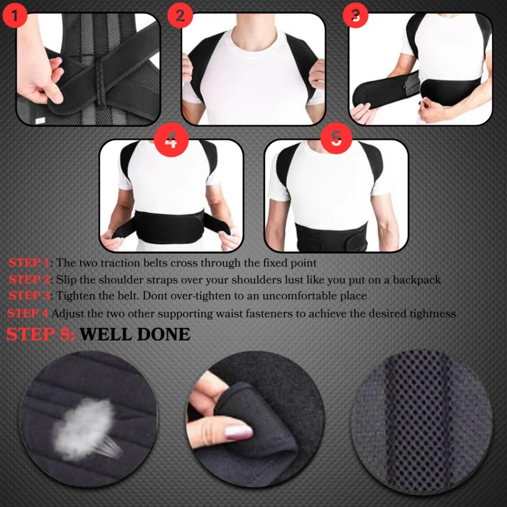 Posture Corrector for Men & Wo - Posture Corrector Back review and price