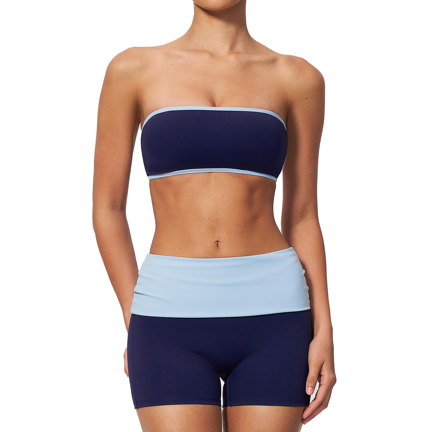 Women Nylon Two Piece Fitness  - Yoga Fitness Outfit review and price