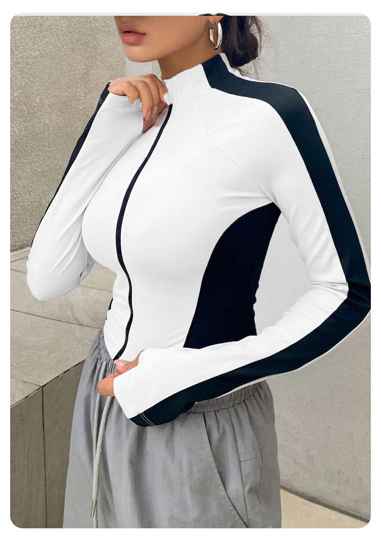 Yoga Clothes Stand Up Collar J - Yoga In Fitness review and price