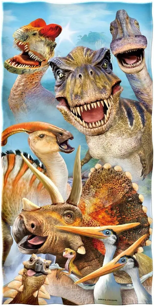 Dinosaur World Quick Drying To - Yoga Fitness World review and price