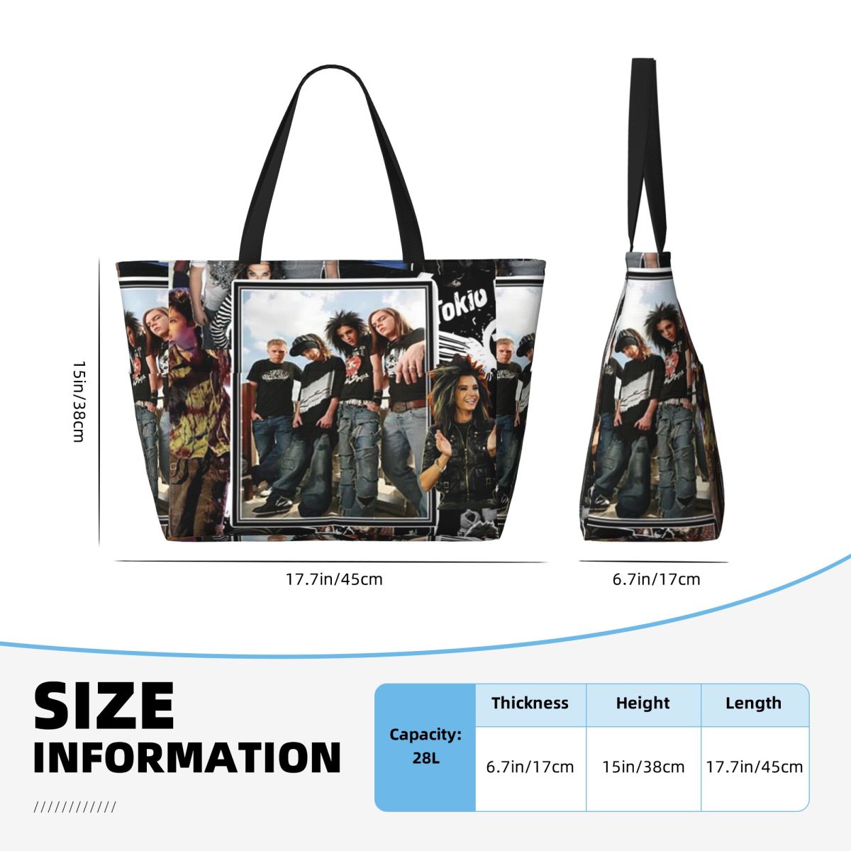 Tokio Hotel Emblem Beach Tote  - Yoga Fitness Hotel review and price