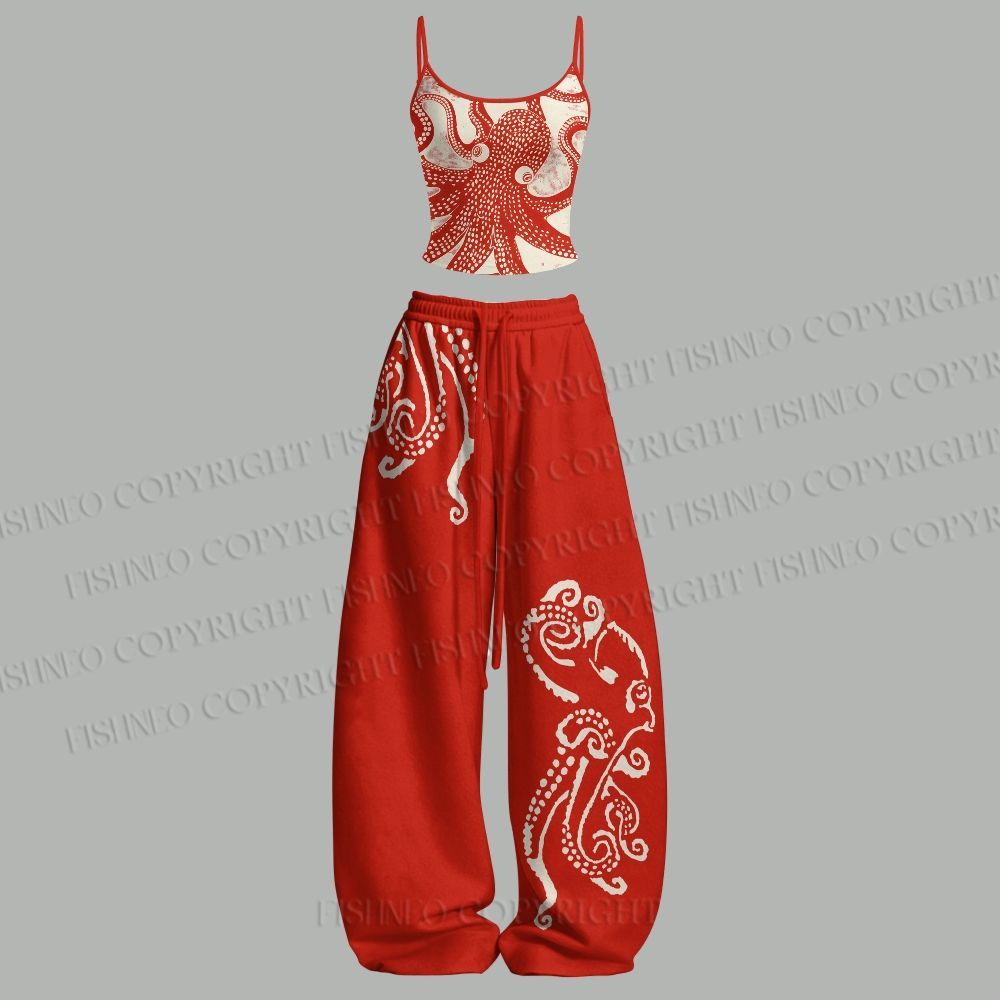 Octopus Top Elasticated Trouse - Yoga Fitness Outfit review and price