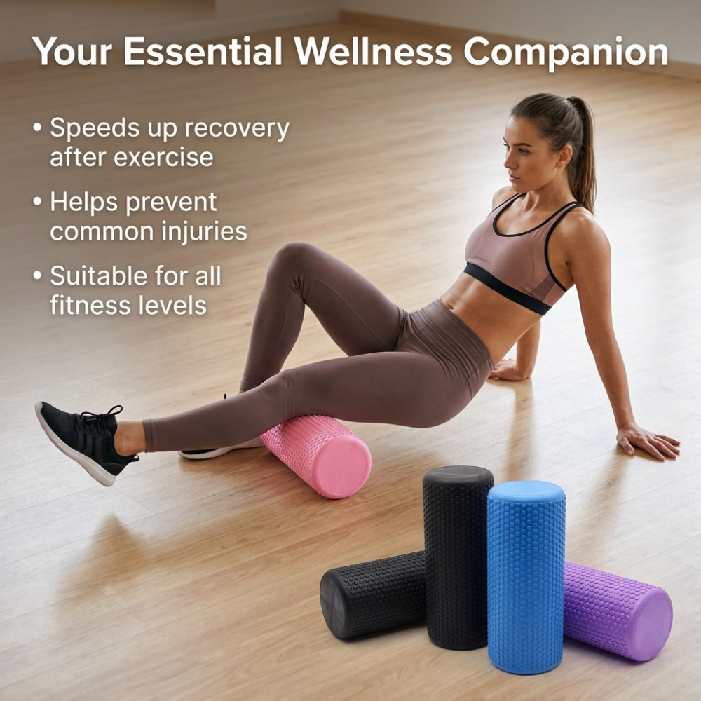30/45CM Yoga Foam Roller High- - Yoga Fitness World review and price