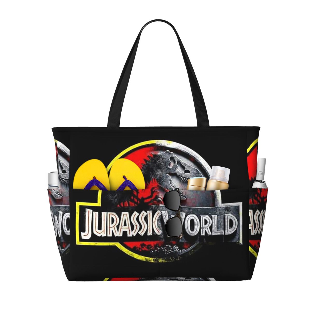 Jurassic World Beach Tote Bag  - Yoga Fitness World review and price