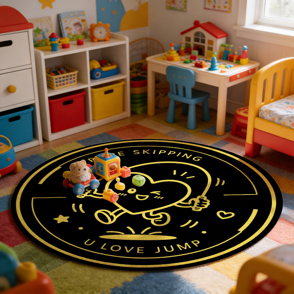 Cute Heart Rope Skipping Mat F - Yoga Fitness Hotel review and price